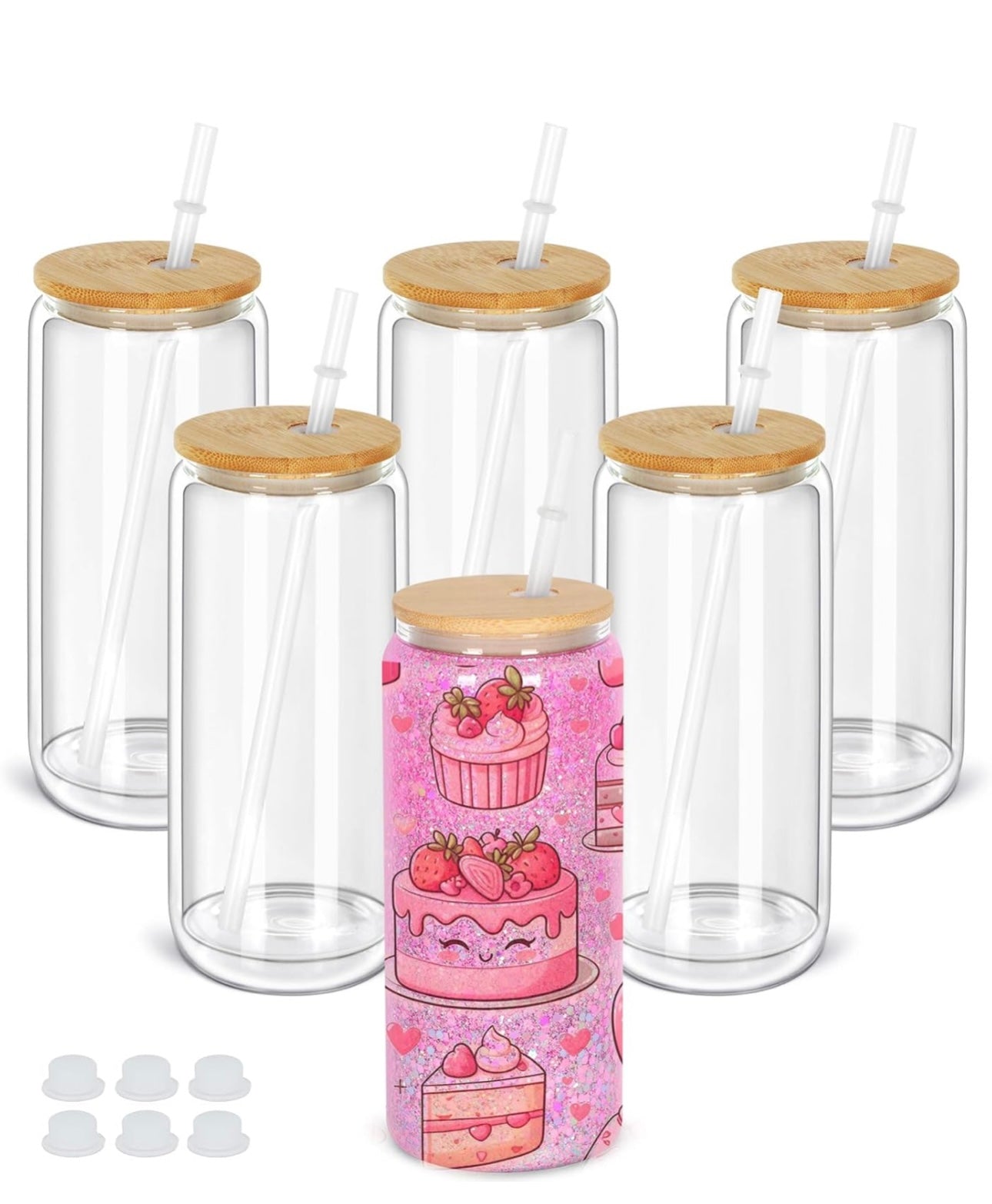 20 oz glass Cups