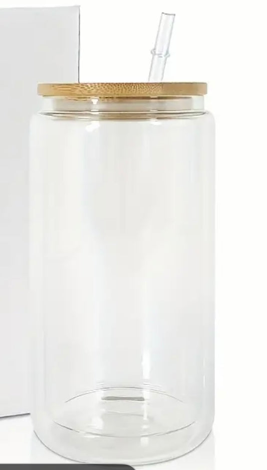 16 oz Glass Can